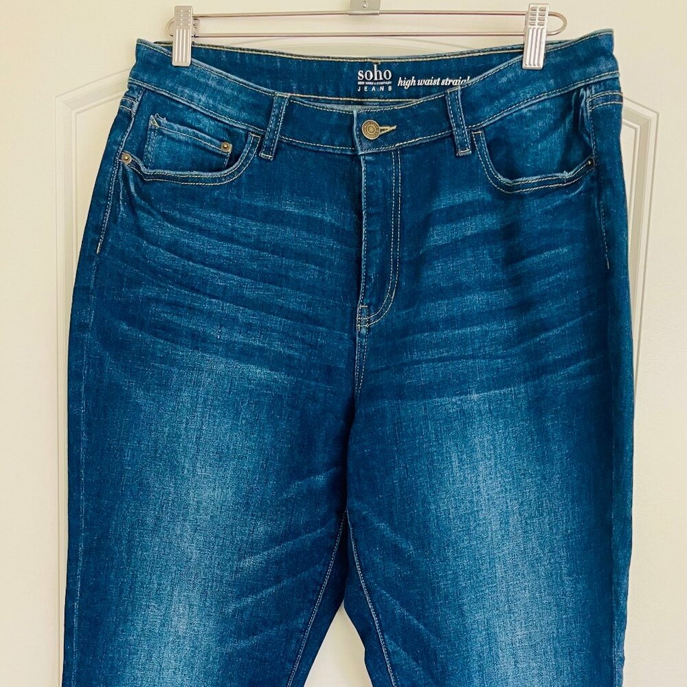 New York & Company Soho Jeans High Waist Straight